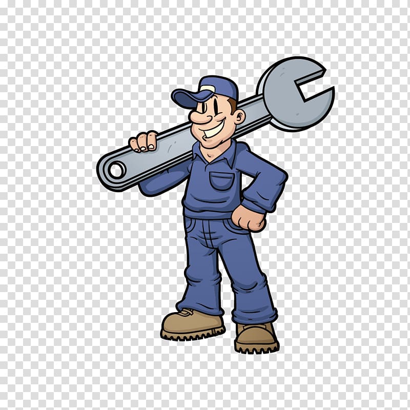 Maintenance Free content , People back wrench transparent background PNG clipart