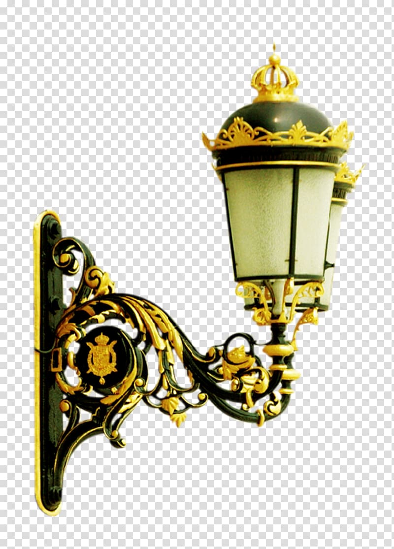 Lamp Light fixture Lighting, Continental retro lamps transparent background PNG clipart