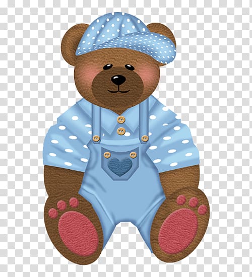 Bear Paper Baby shower Infant , Plush bear transparent background PNG clipart