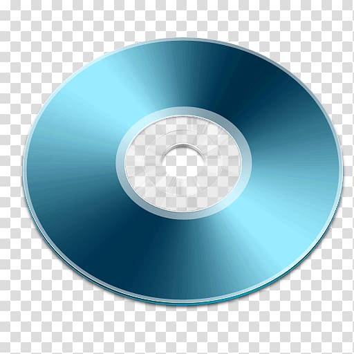 blue disc , data storage device circle technology, Device Optical CD transparent background PNG clipart
