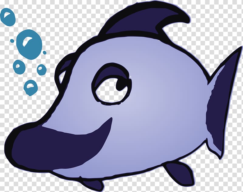 Underwater World Bluefish Dog, fish transparent background PNG clipart
