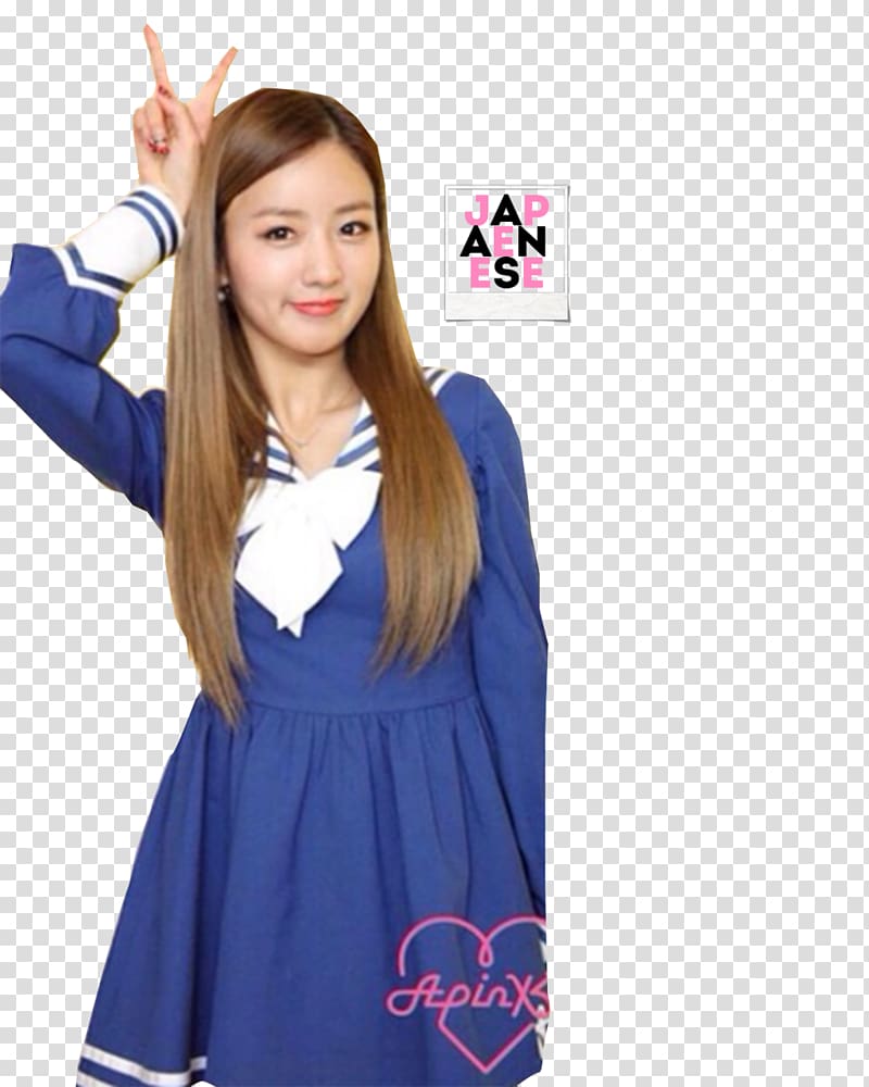 Yoon Bomi Apink Plan A Entertainment School uniform Korean, apink transparent background PNG clipart