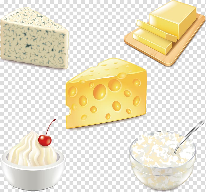 Cheesecake Flour Cream, Cake and cheese material transparent background PNG clipart