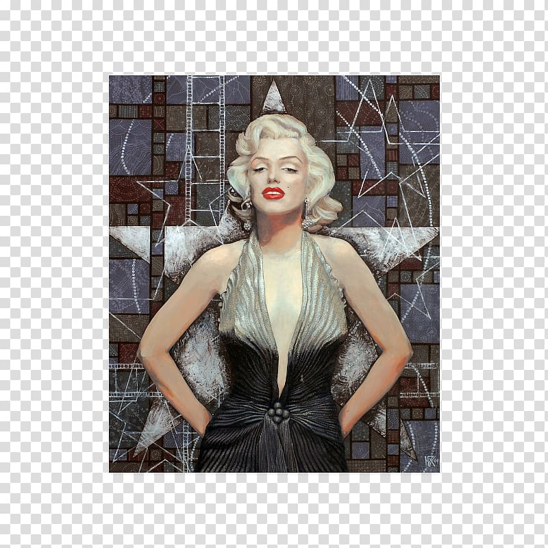 Portrait painting Art Timeless: Marilyn Monroe Blonde, MARYLIN MONROE transparent background PNG clipart