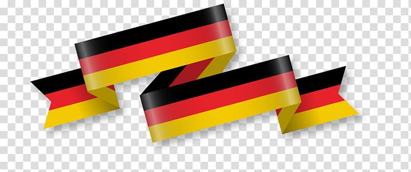 Germany flag-themed ribbon digital art, Flag of Germany Euclidean , German flag streamers transparent background PNG clipart