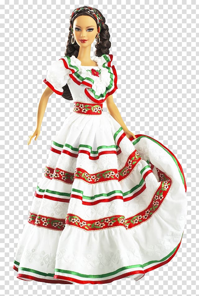 Cinco De Mayo Barbie Doll Battle of Puebla Irish Dance Barbie Doll Nigerian Barbie, barbie transparent background PNG clipart