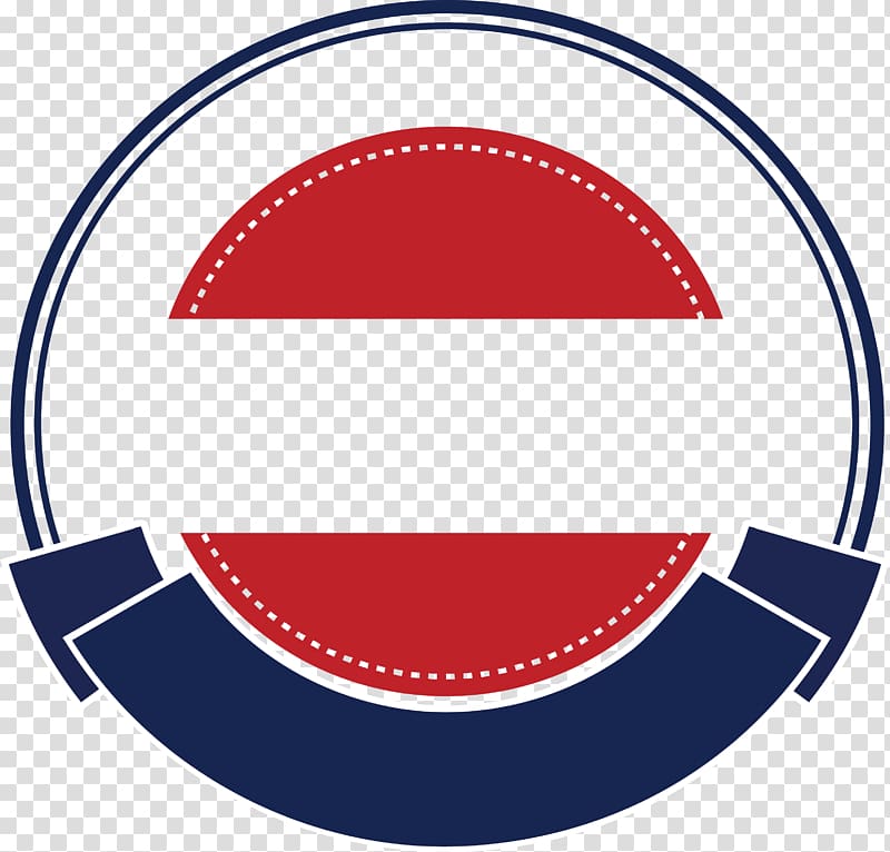 round blue and red logo, Circle Euclidean Computer file, Blue circle border transparent background PNG clipart