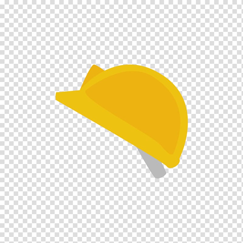 Hard hat Yellow Motorcycle helmet, Yellow helmet transparent background PNG clipart