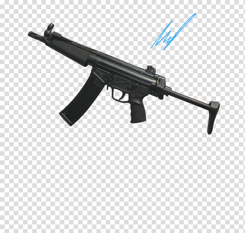 Assault rifle Submachine gun Firearm Heckler & Koch MP5, assault rifle transparent background PNG clipart