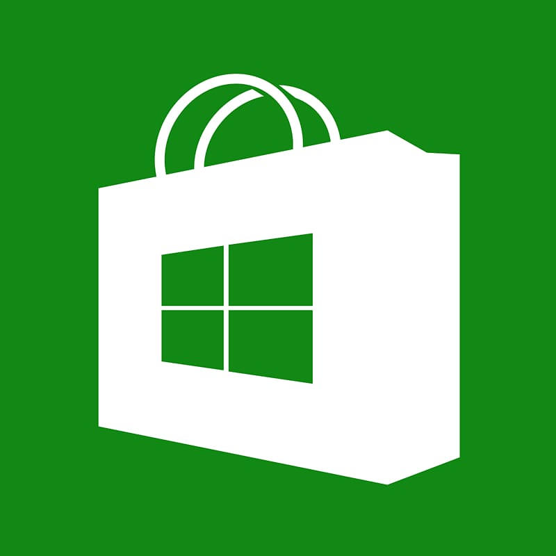Microsoft Store Windows 10 Universal Windows Platform apps, windows logos transparent background PNG clipart