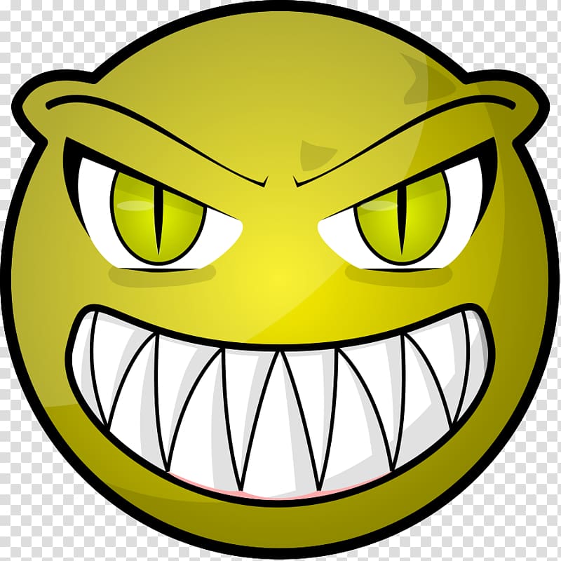 Cartoon Face Smiley , Scared transparent background PNG clipart