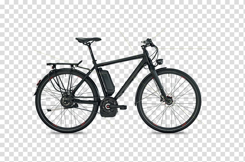 Touring bicycle Hybrid bicycle Cube Bikes Electric bicycle, Bicycle transparent background PNG clipart