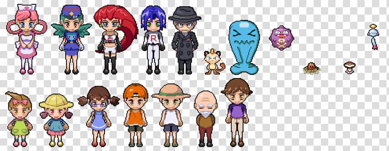 Pokemon Black & White Pokémon X and Y Pokémon GO Cartoon Pixel art, Character Sprite transparent background PNG clipart