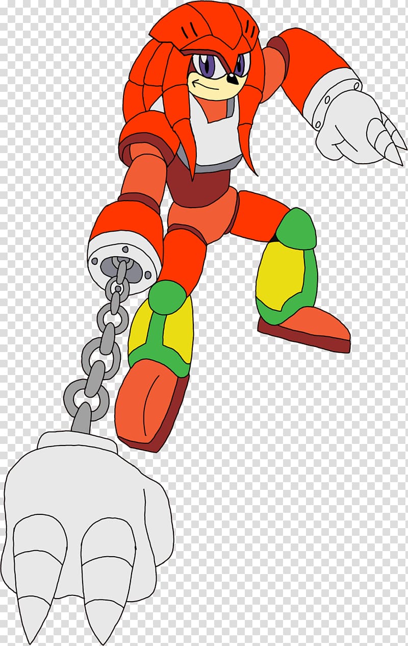 Knuckles the Echidna Proto Man Masters Tournament Fan art, sonic the hedgehog transparent background PNG clipart