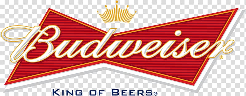 Budweiser logo, Budweiser Beer Anheuser-Busch Pale lager Logo, budweiser transparent background PNG clipart
