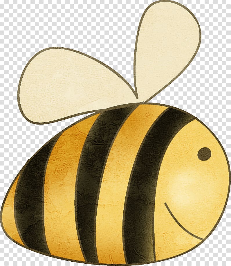 Bee Cartoon, Cute cartoon bee transparent background PNG clipart