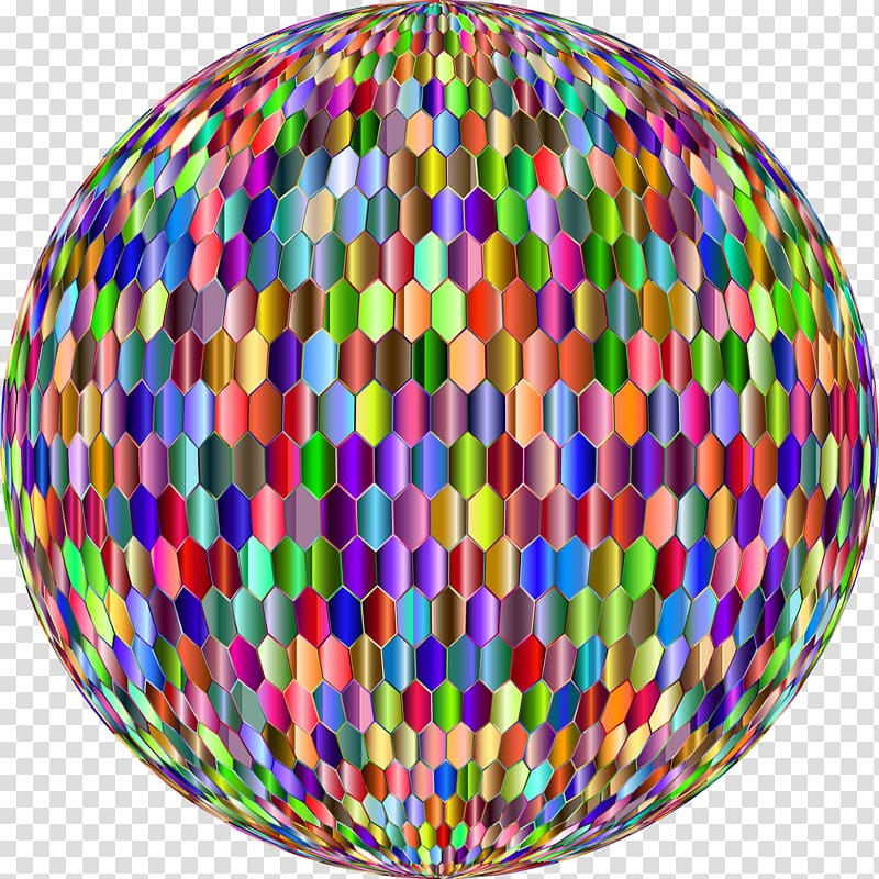 Hexagonal tiling Sphere Circle , sphere transparent background PNG clipart