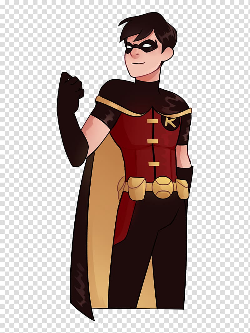 Young Justice Robin Nightwing Fan art, robin transparent background PNG clipart