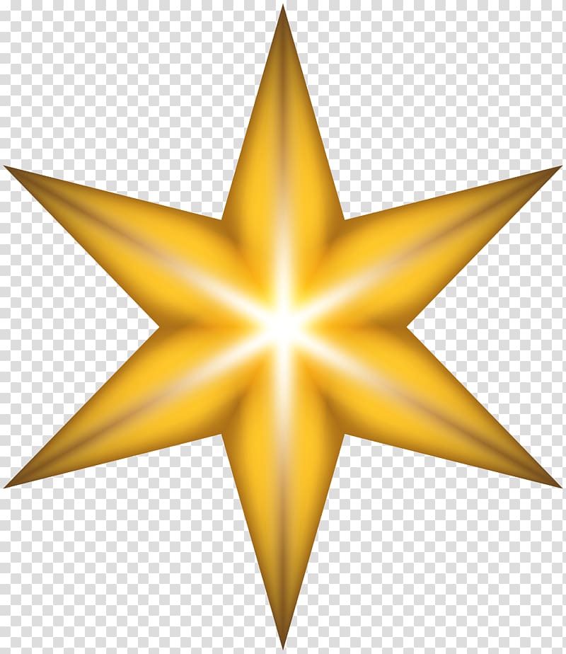 yellow star , Snowflake Icon, Star transparent background PNG clipart