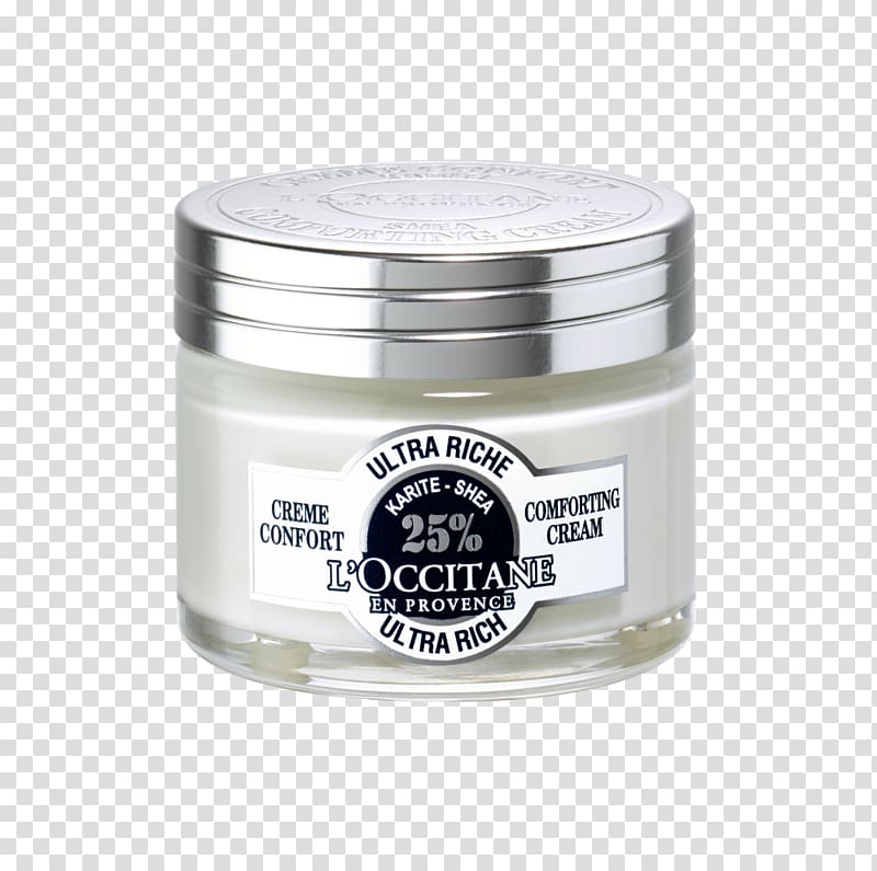 Lotion L\'Occitane Shea Butter Ultra Rich Comforting Cream L\'Occitane Shea Butter Ultra Rich Body Cream Moisturizer, others transparent background PNG clipart