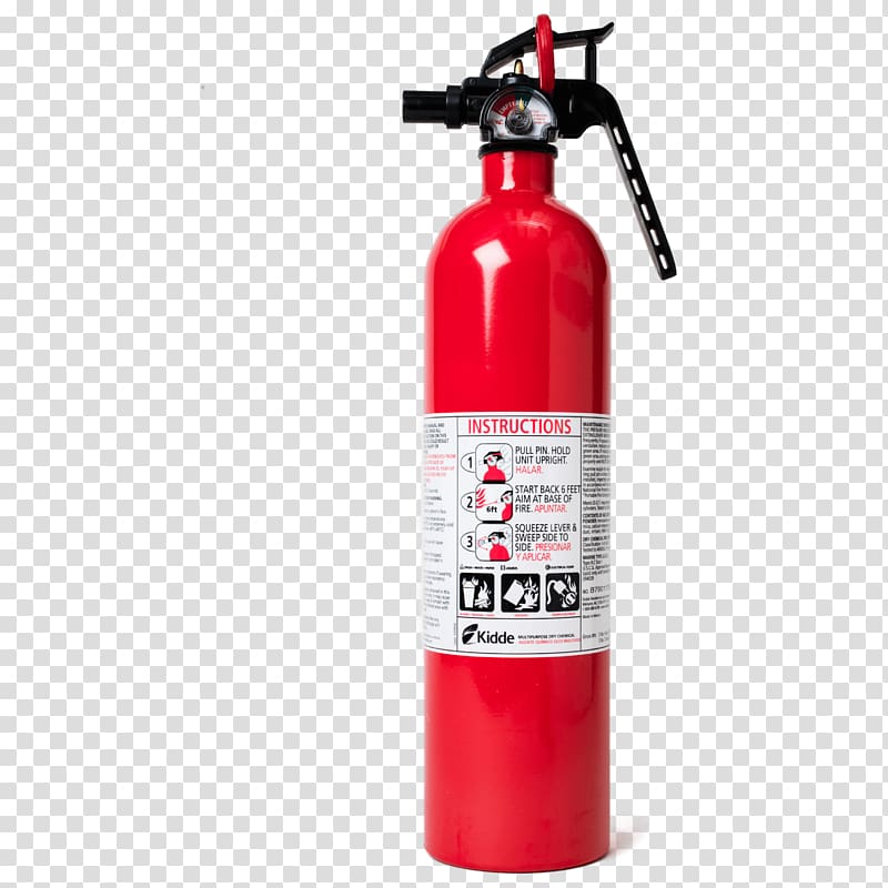 Fire Extinguishers Kidde ABC dry chemical, extinguisher transparent background PNG clipart