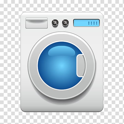 Washing machine Home appliance Electricity, washing machine transparent background PNG clipart