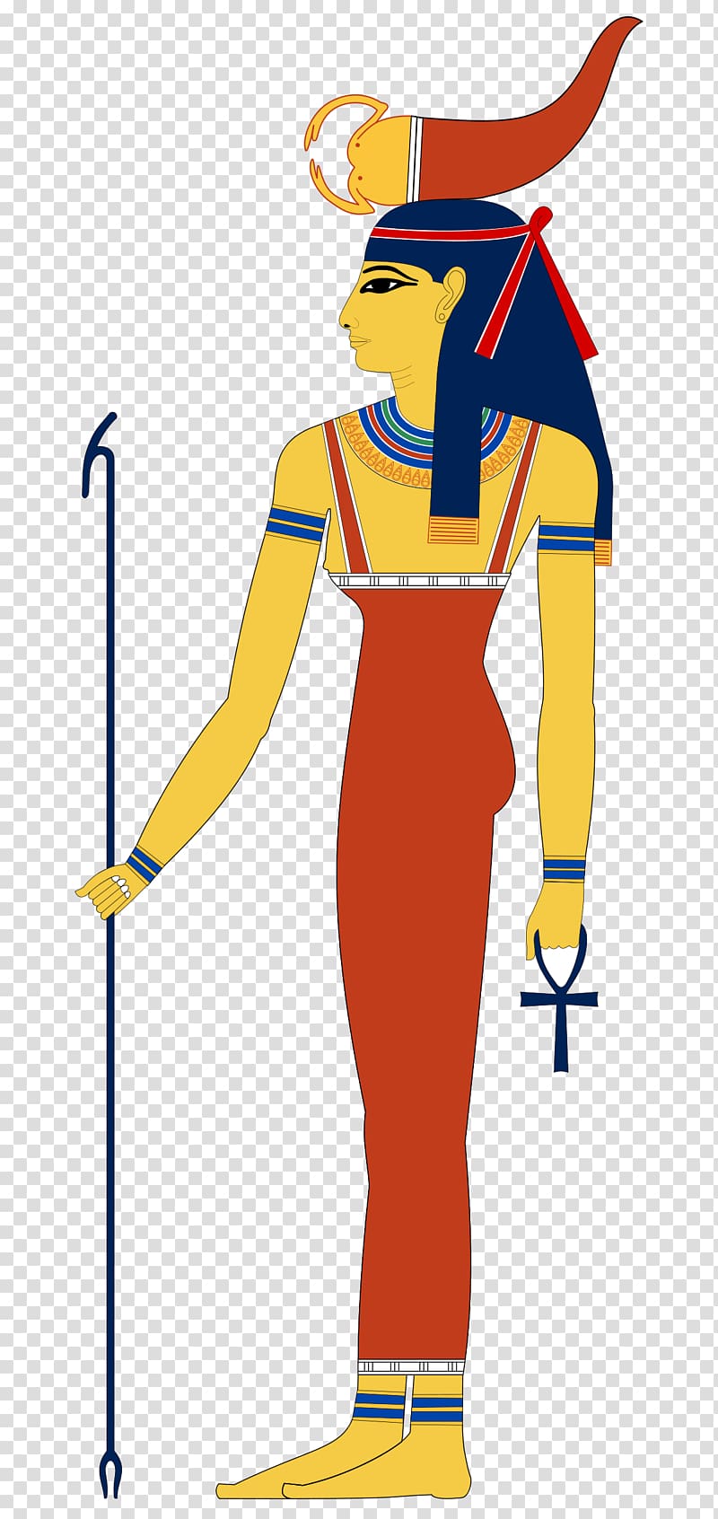 Ancient Egyptian deities Isis Deity Ancient Egyptian religion, pharaoh transparent background PNG clipart