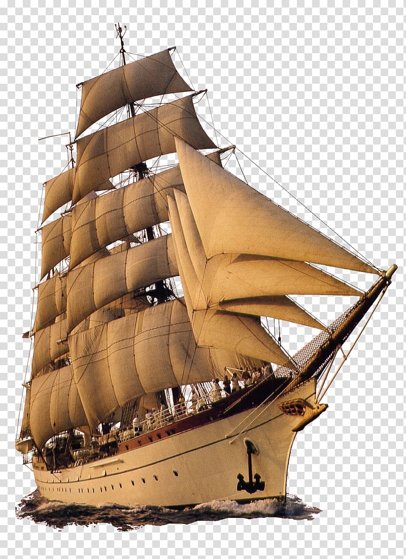 Gorch Fock Sailing ship Tall ship, ships transparent background PNG clipart