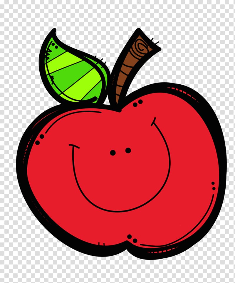 Smiley red apple illustration, Apple Fruit , Apple Cartoon transparent  background PNG clipart | HiClipart