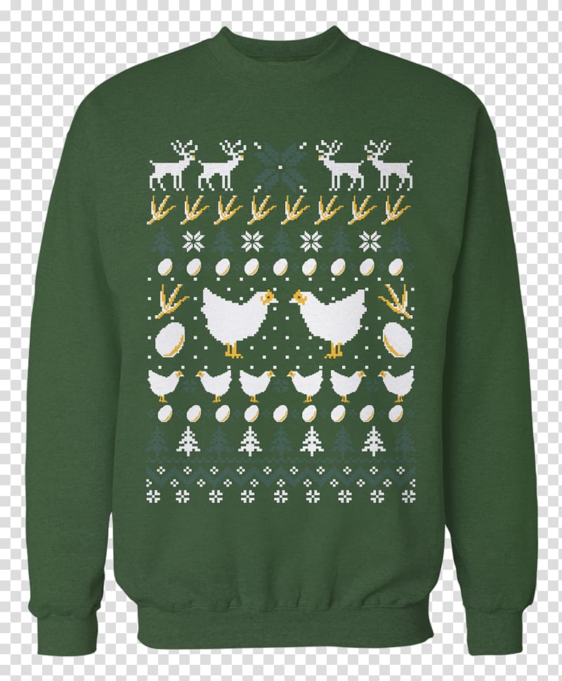 Christmas jumper T-shirt Sweater Christmas Day Clothing, ugly christmas sweater transparent background PNG clipart