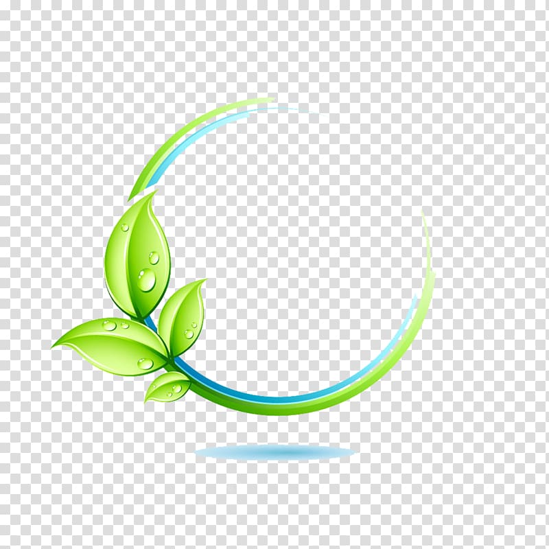 Logo Green Leaf, Green leaves border, green leaf illustration transparent background PNG clipart