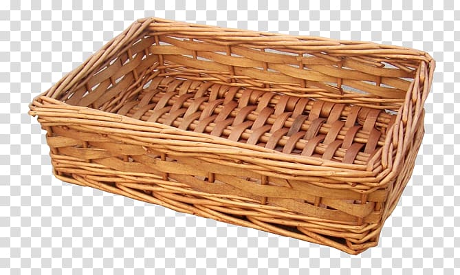Picnic Baskets Tray Wood Wicker, wooden basket transparent background PNG clipart