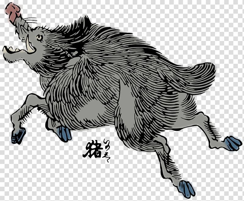 Wild boar Japanese boar , others transparent background PNG clipart