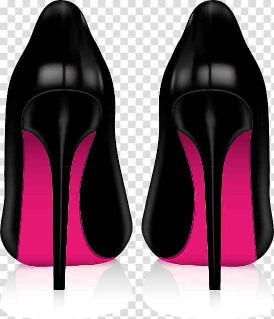 two white-pink-and-black leather chairs 600 g red Hunts tomato ketchup bottle, High-heeled footwear Shoe Stiletto heel , Women high heels material bag design, transparent background PNG clipart