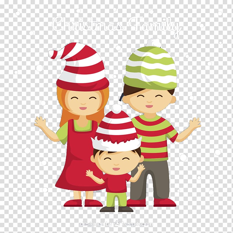 Christmas Family Euclidean , Christmas family material transparent background PNG clipart