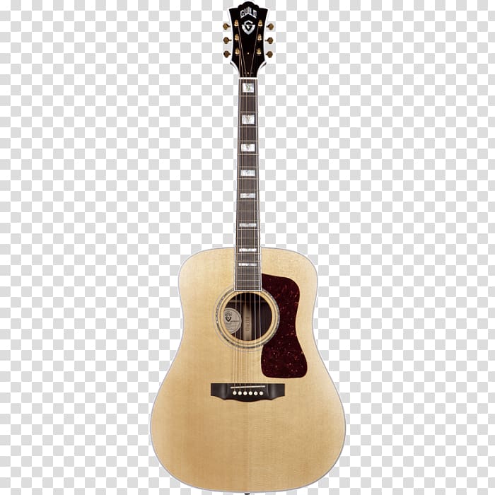 Acoustic guitar Squier Dreadnought Electric guitar, Acoustic Guitar transparent background PNG clipart