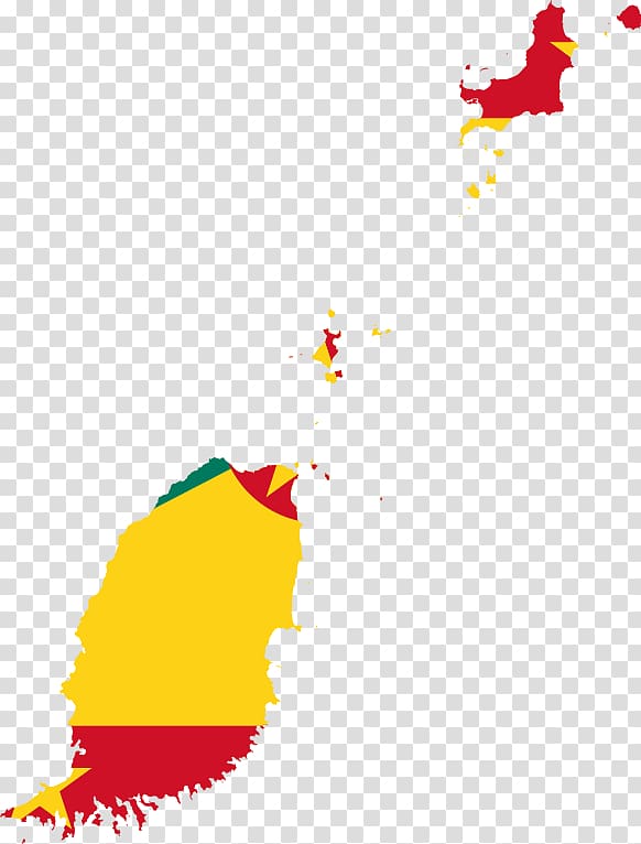 Flag of Grenada Blank map, Flag transparent background PNG clipart