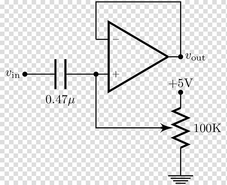 Operational amplifier Electronic circuit pH meter Triangle wave, others transparent background PNG clipart