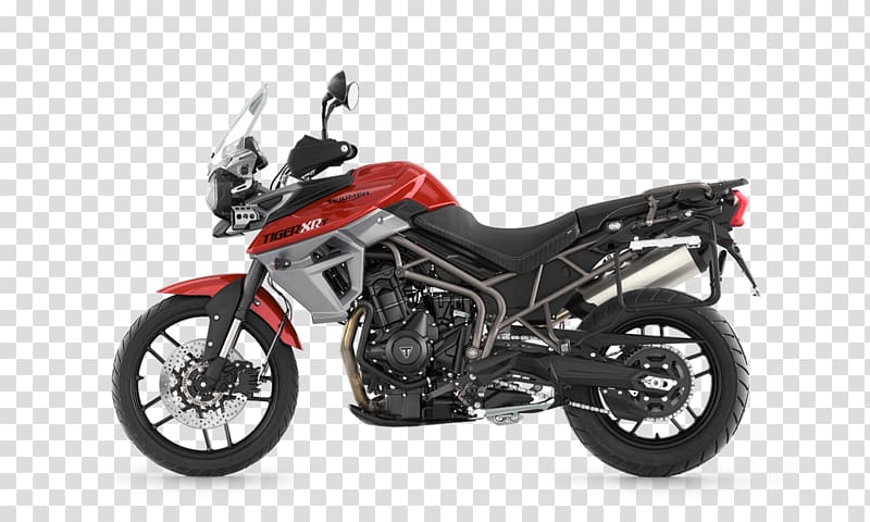 Triumph Motorcycles Ltd Triumph Tiger 800 Car Straight-three engine, motorcycle transparent background PNG clipart