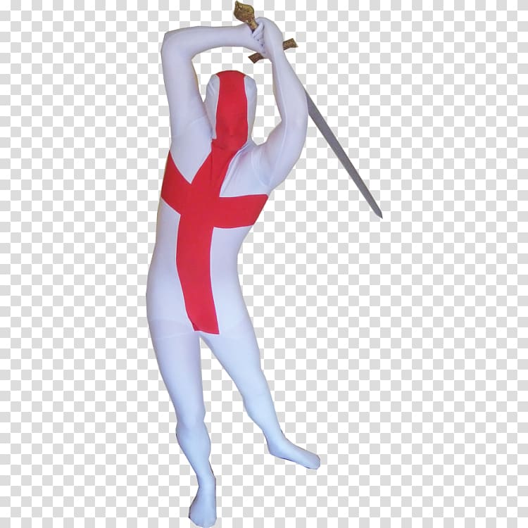 Morphsuits Zentai Costume Spandex England, english FLAG transparent background PNG clipart
