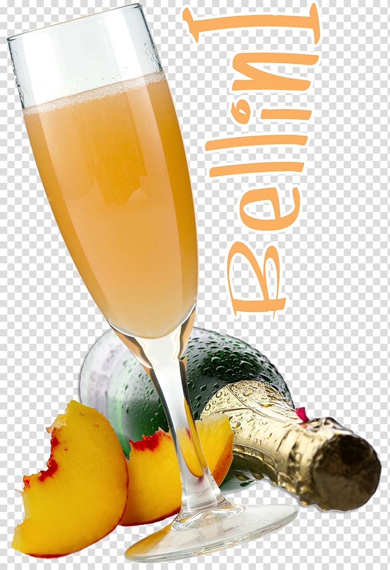 Bellini Wine cocktail Champagne Cocktail, cocktail transparent background PNG clipart