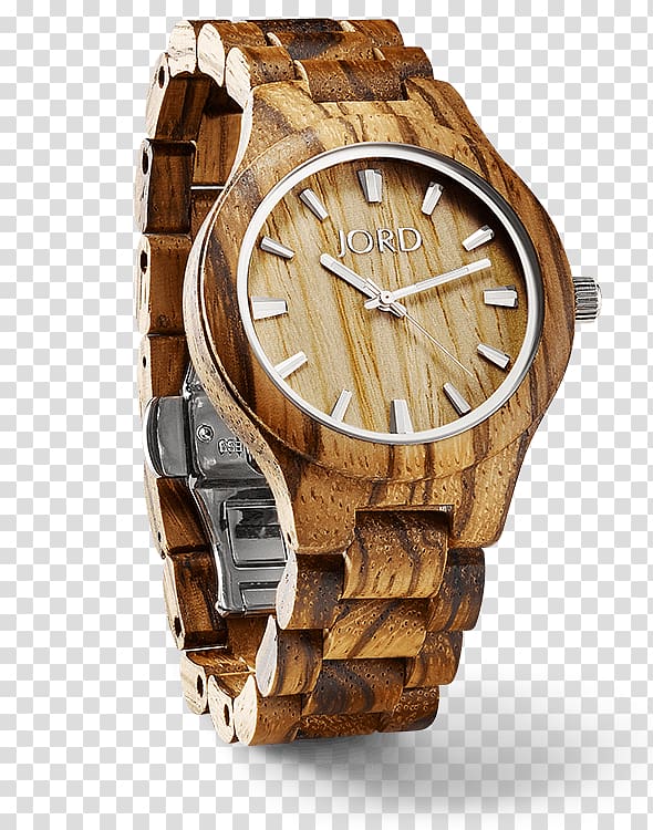 Jord Watch Zebrawood Clothing Accessories, camphor tree transparent background PNG clipart