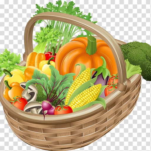 Organic food Basket of Fruit Vegetarian cuisine Vegetable, vegetable transparent background PNG clipart
