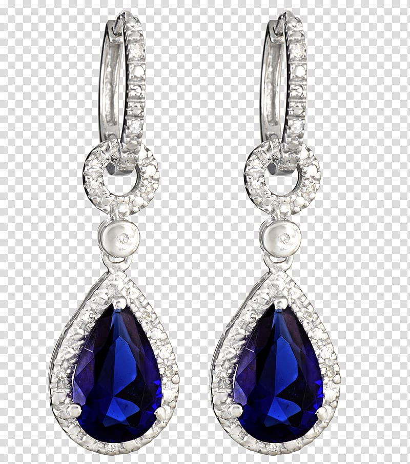 Earring Jewellery Swarovski AG Diamond, Diamond earrings transparent background PNG clipart