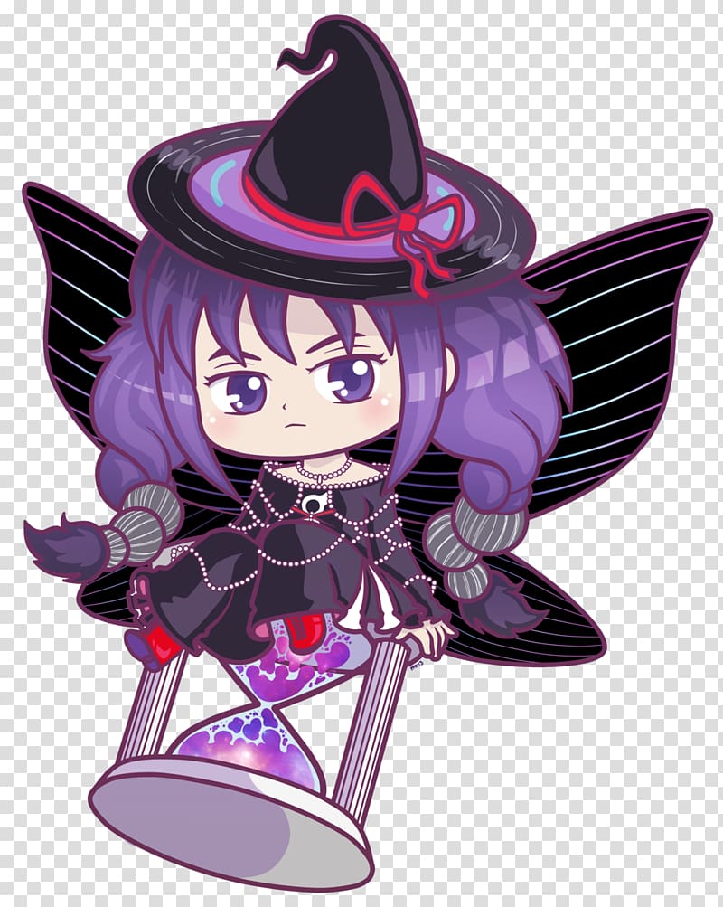 Homura Akemi Chibi Art Mangaka Drawing, Chibi transparent background PNG clipart