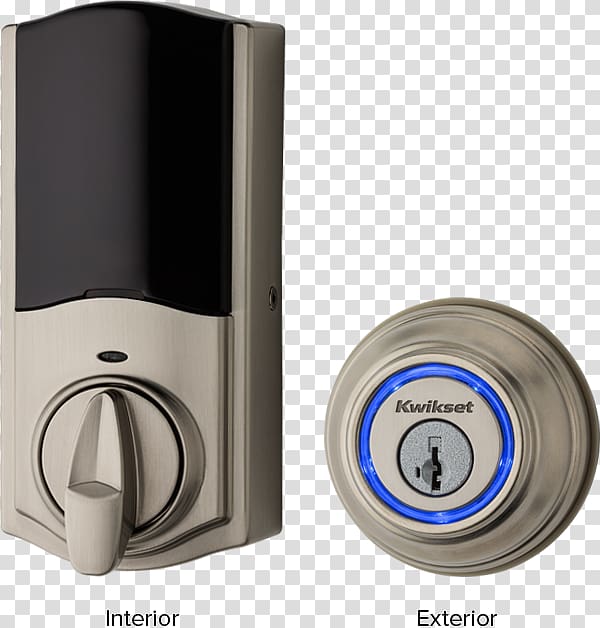 Kwikset Smart lock Dead bolt Door, door transparent background PNG clipart