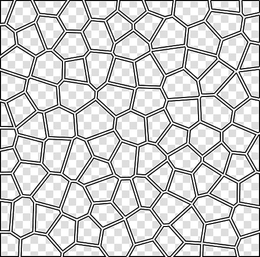 Voronoi diagram Geometry Two-dimensional space Point Pattern, Pattern transparent background PNG clipart