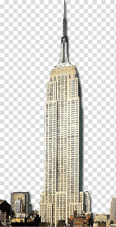 Empire State Building transparent background PNG clipart