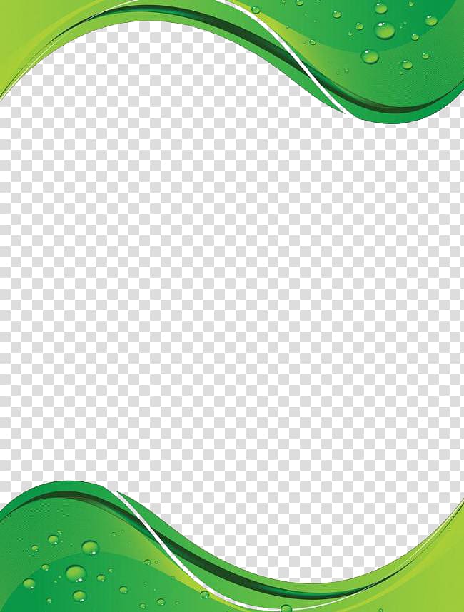 green wavy background transparent background PNG clipart