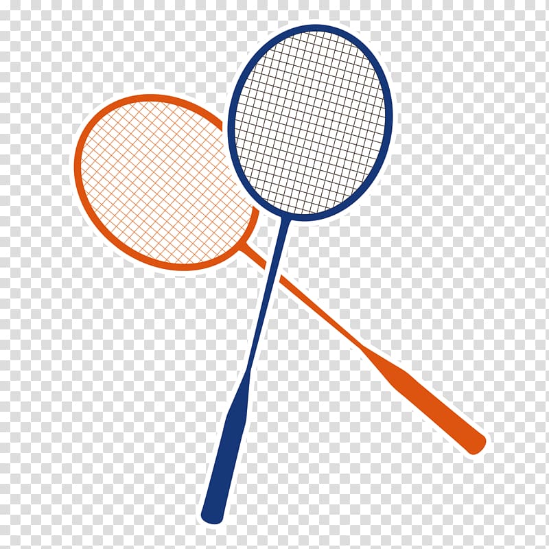Stickers autocollants badminton, raquette volant - Stickers